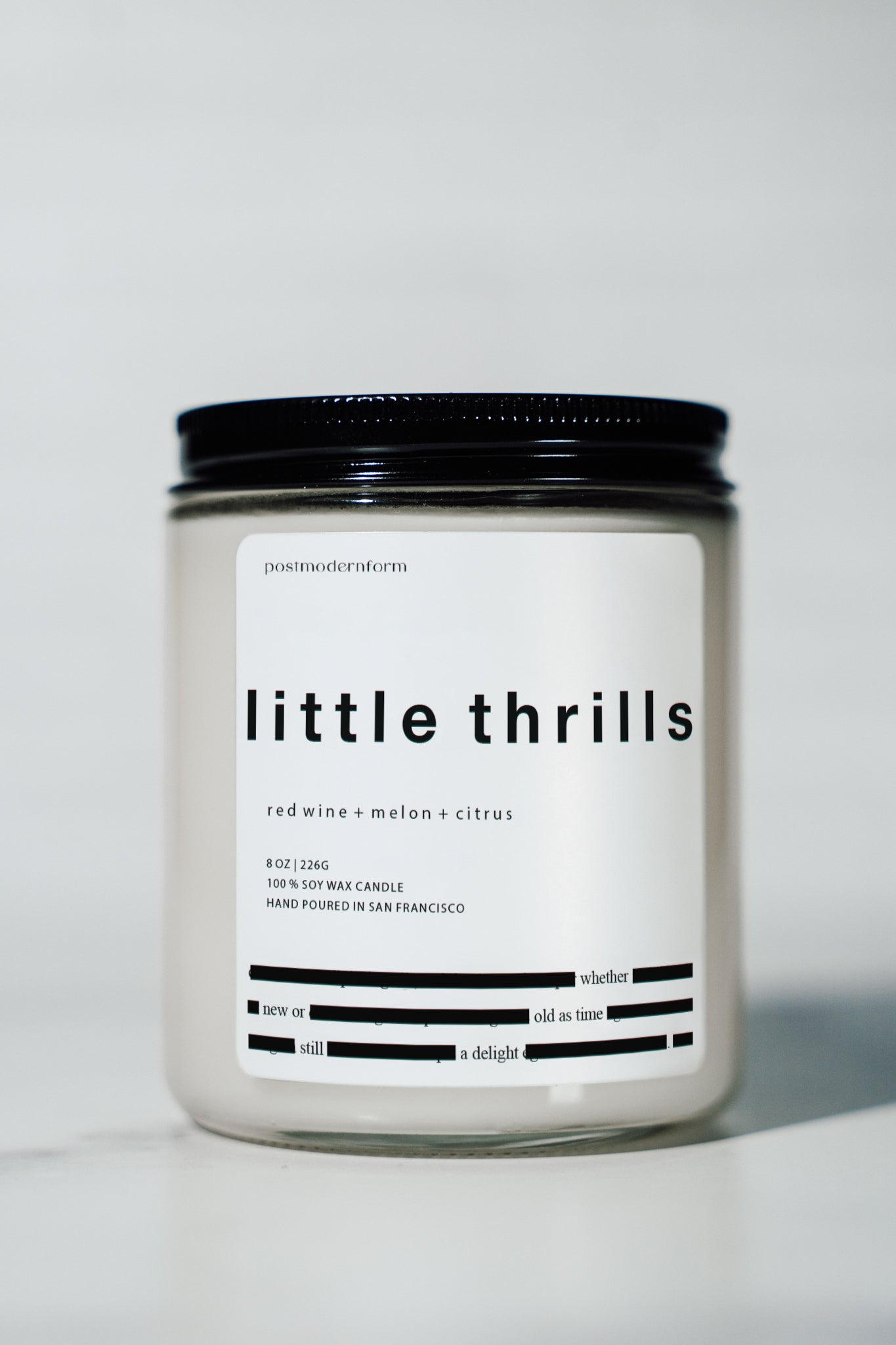 thrills/candle