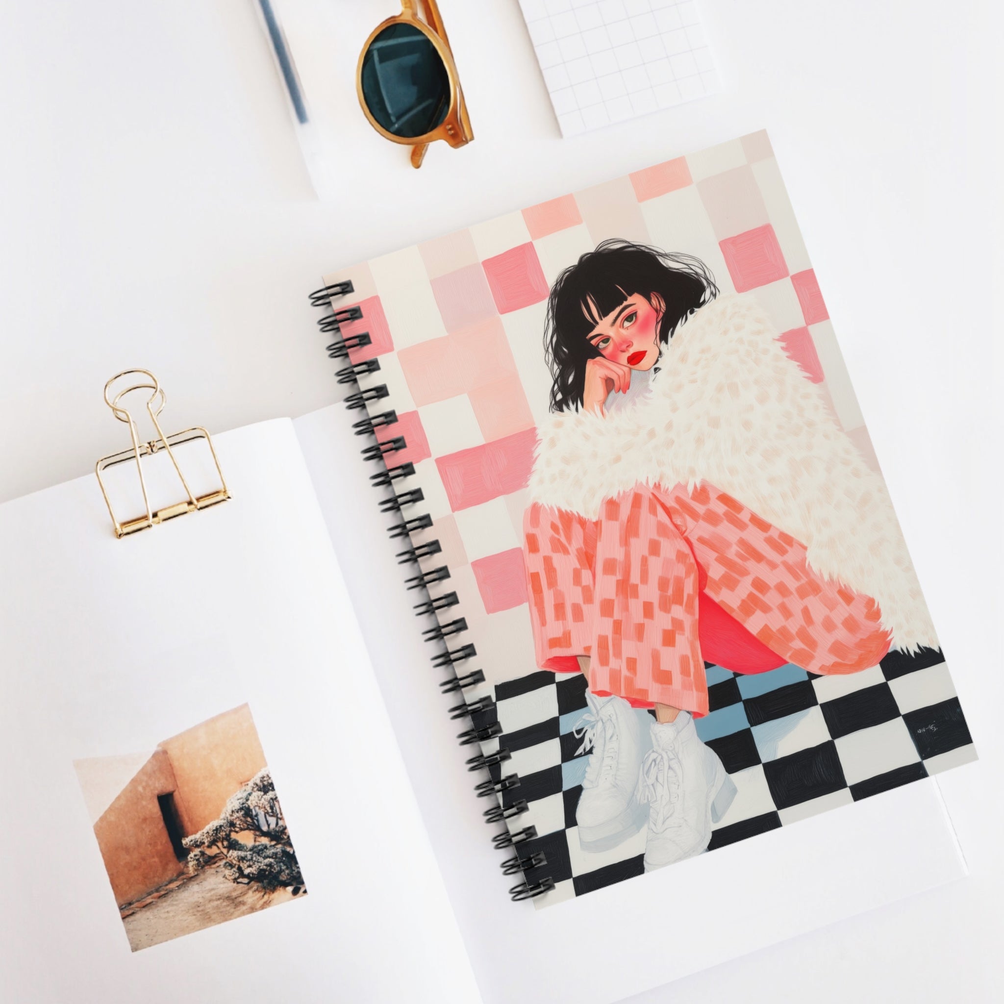 CHECKERED/NOTEBOOK