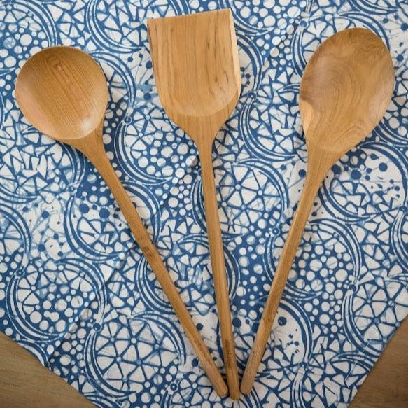 Teak/Spoons