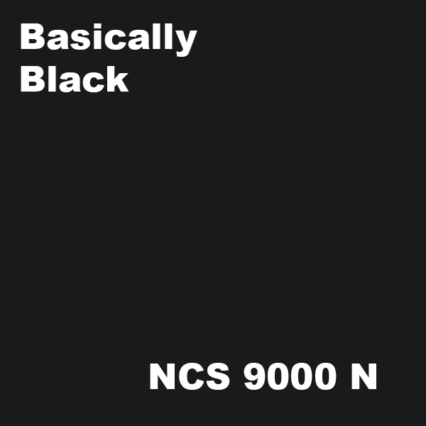 Basically/Black