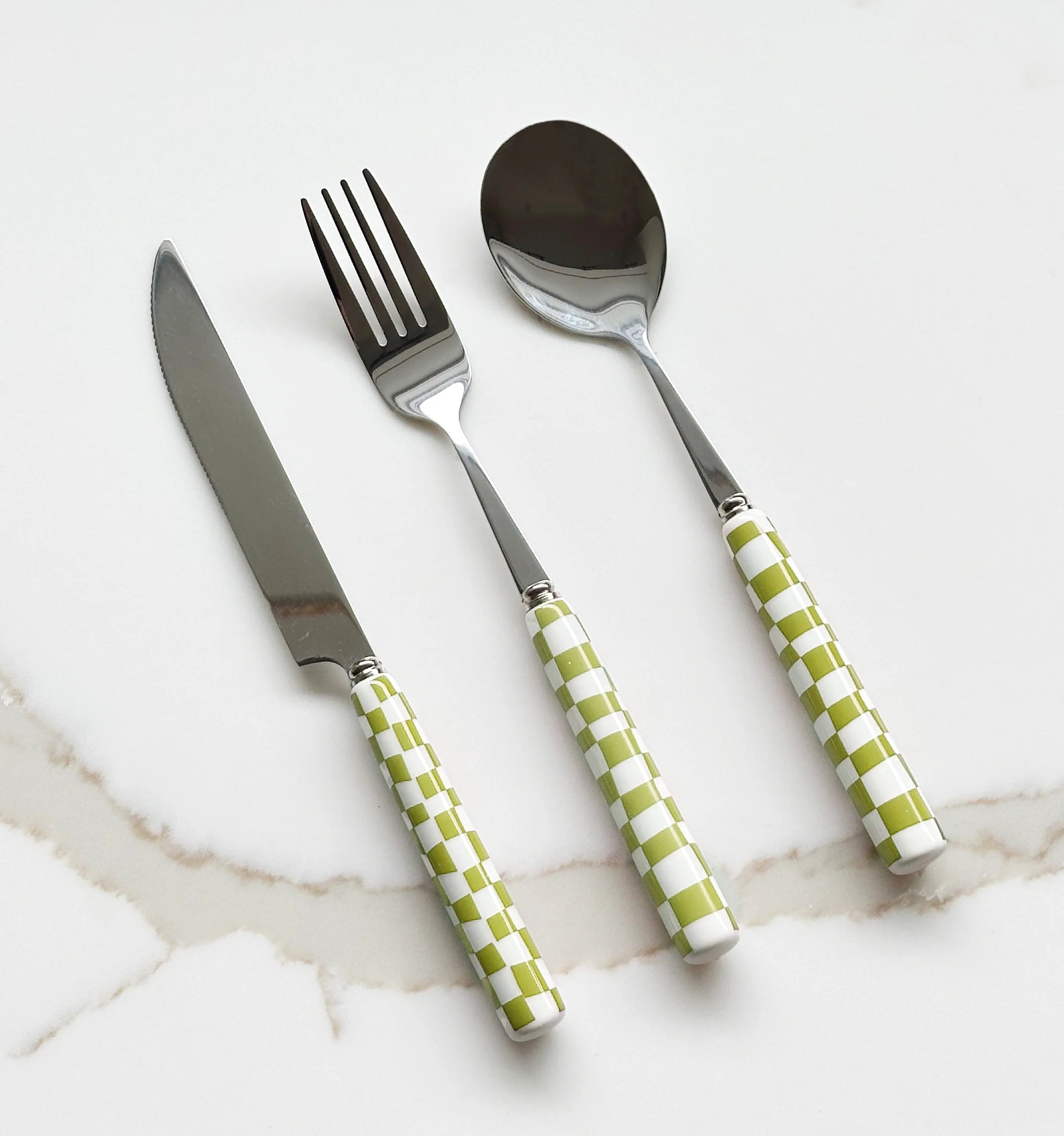 Checkered/Flatware