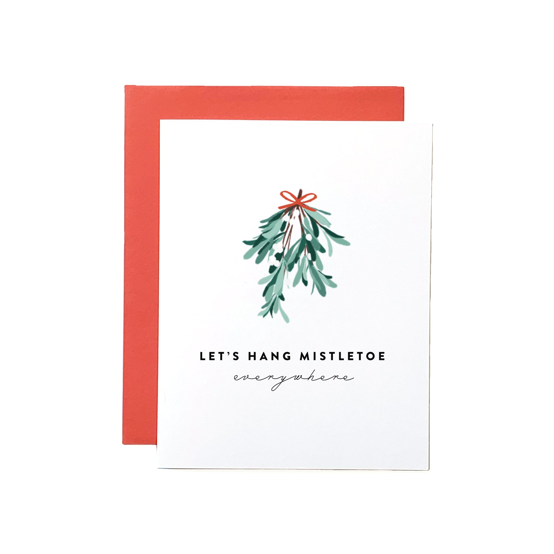 Mistletoe Card