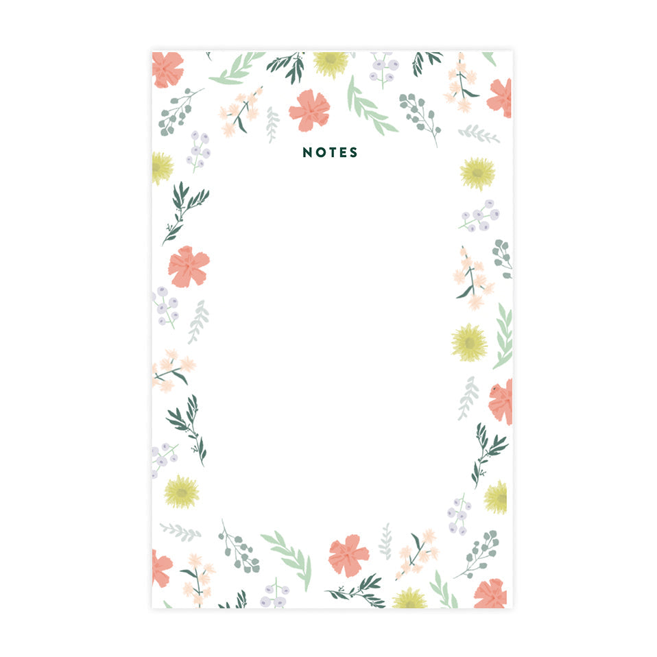 Floral/Notepad