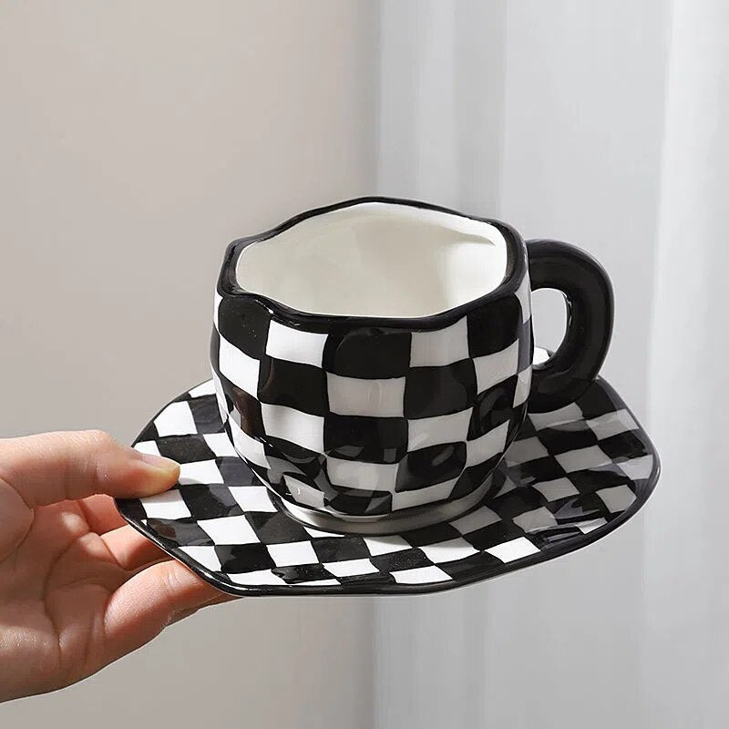 Checkered/Mug