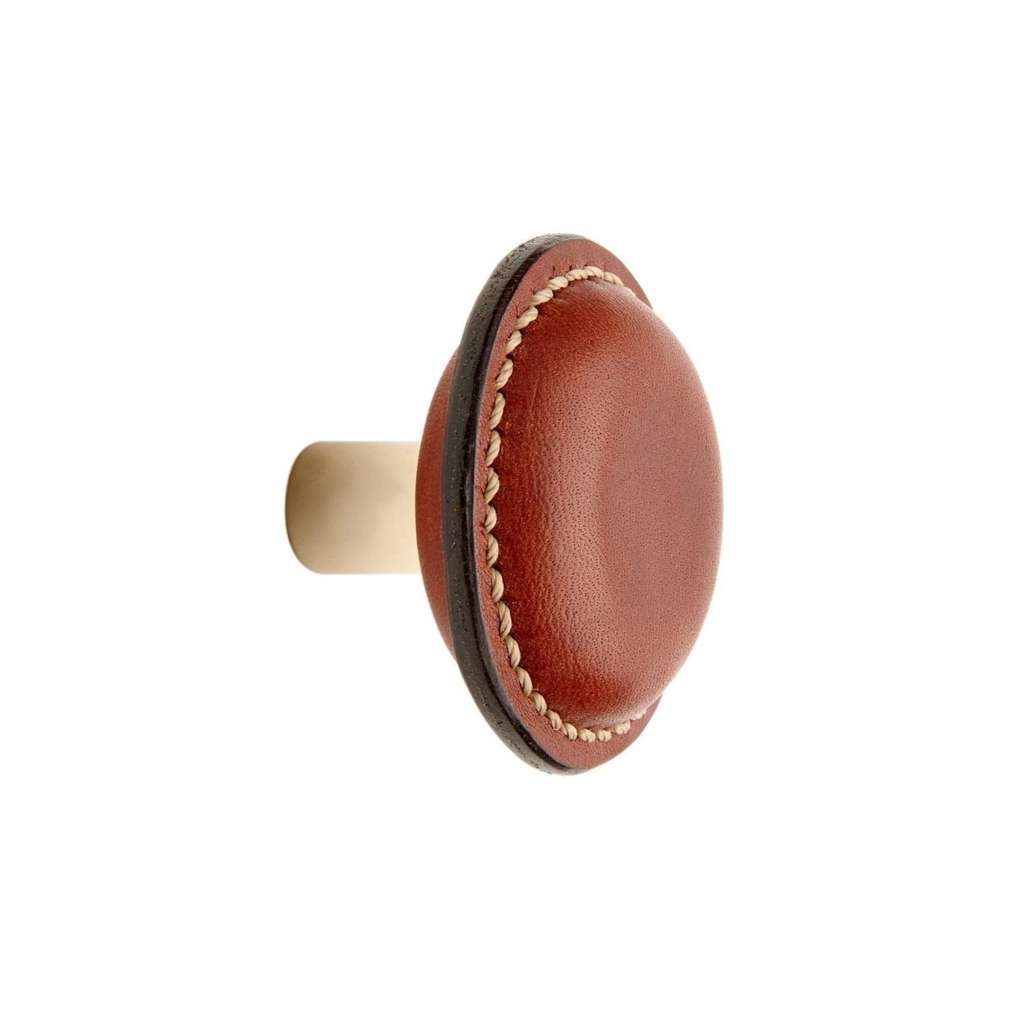 Leather/knob