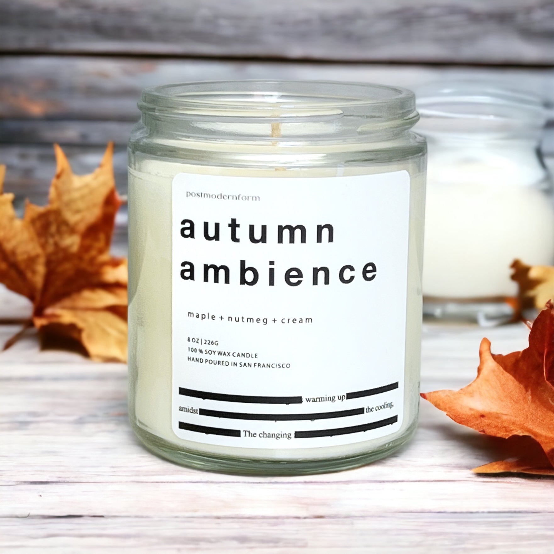 autumn/candle