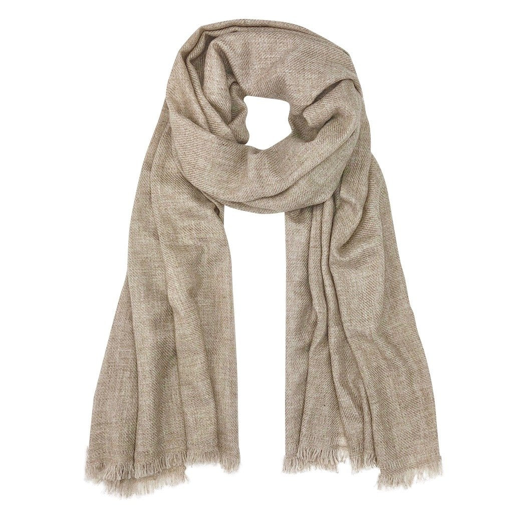 Beige/Scarf